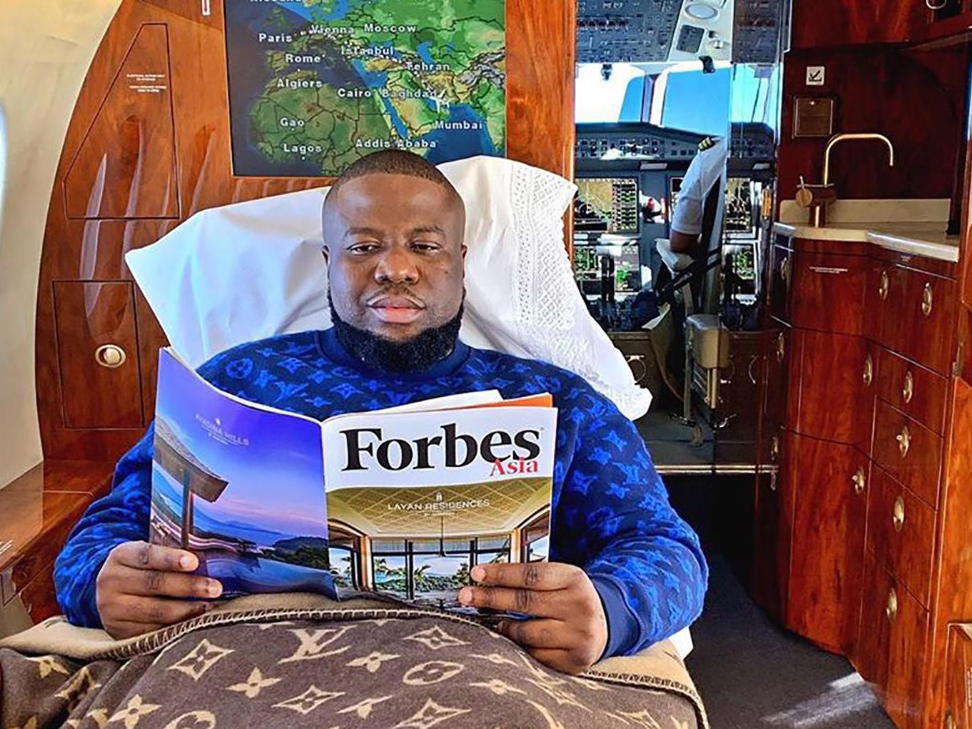 Un post de Hushpuppi sur Instagram.