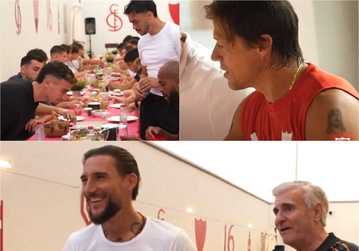 Impressions de la soirée du Sevilla FC à la ville sportive