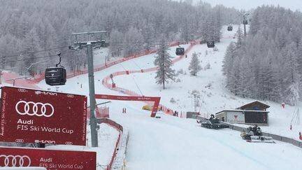 La coupe du monde de ski alpin à Val d'Isère. (NICOLAS PERONNET / FRANCE-BLEU PAYS DE SAVOIE)