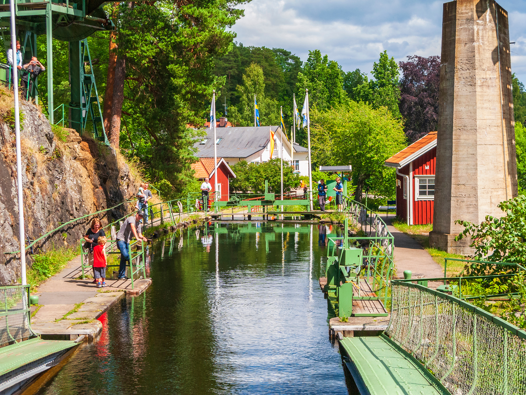 Le Dalsland et le canal Göta (Suède)