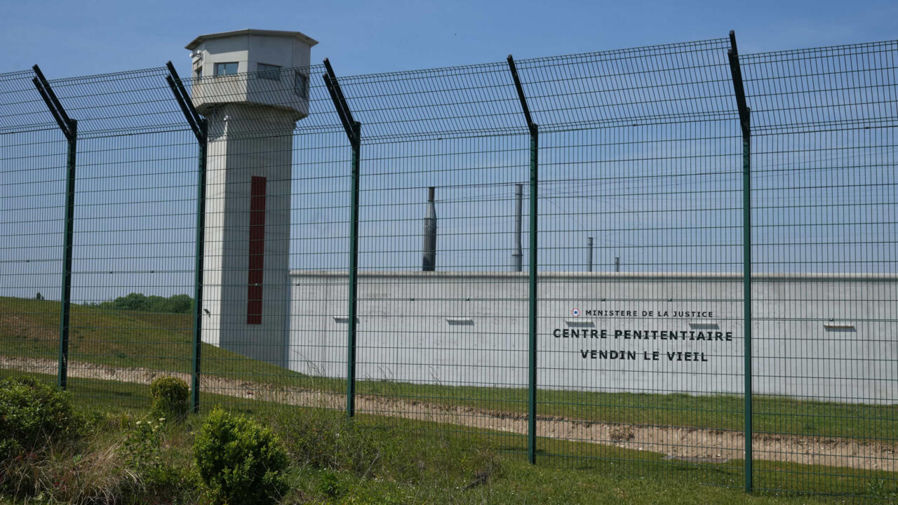 La prison de Vendin-le-Vieil (Pas-de-Calais) le 14 mai 2025.