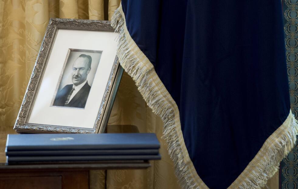 Fred Trump dans le bureau ovale