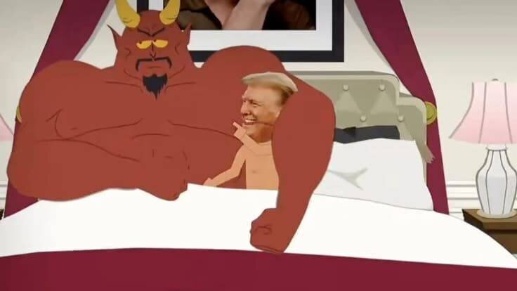 Une image du premier épisode de la saison 27 de 'South Park', diffusé le 23 juillet 2025.