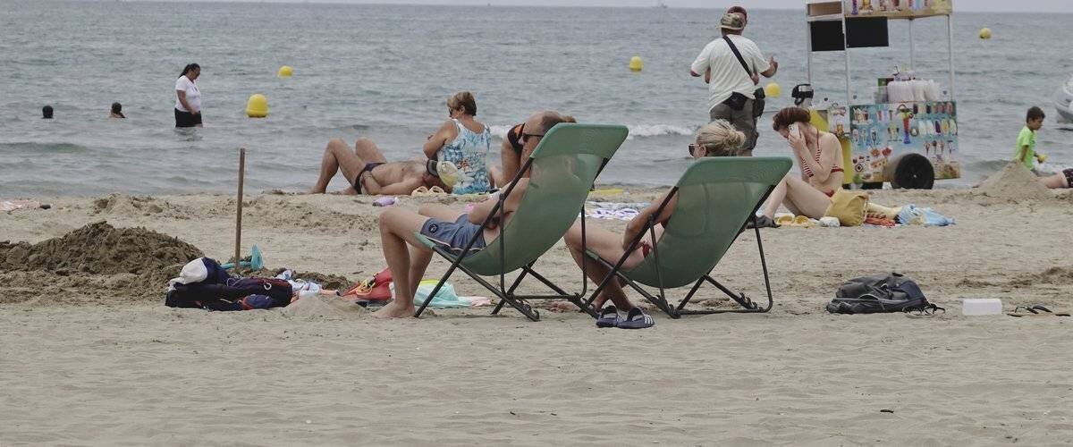 Eau rafraîchie par l'upwelling en Méditerranée