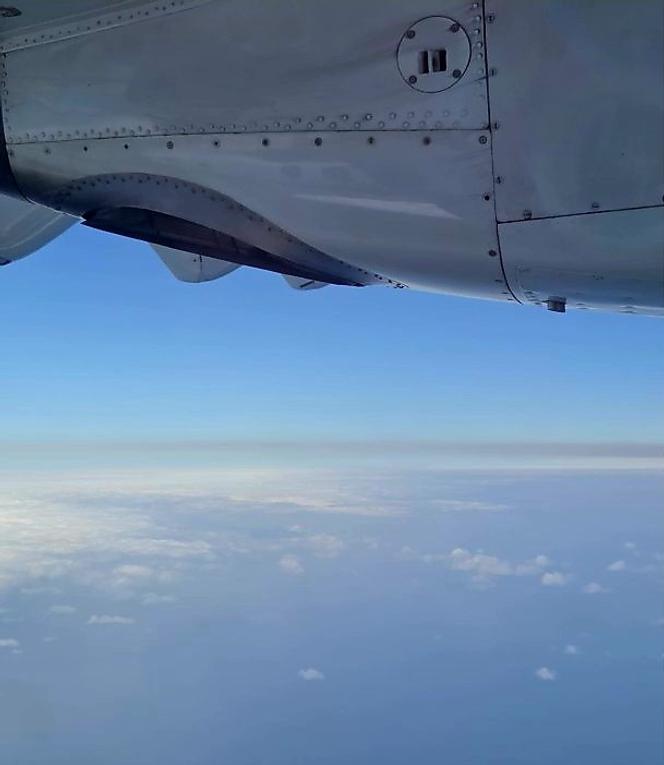 Panaches de fumée issus des feux de forêt canadiens observés depuis l’avion de recherche d’EUBurn.