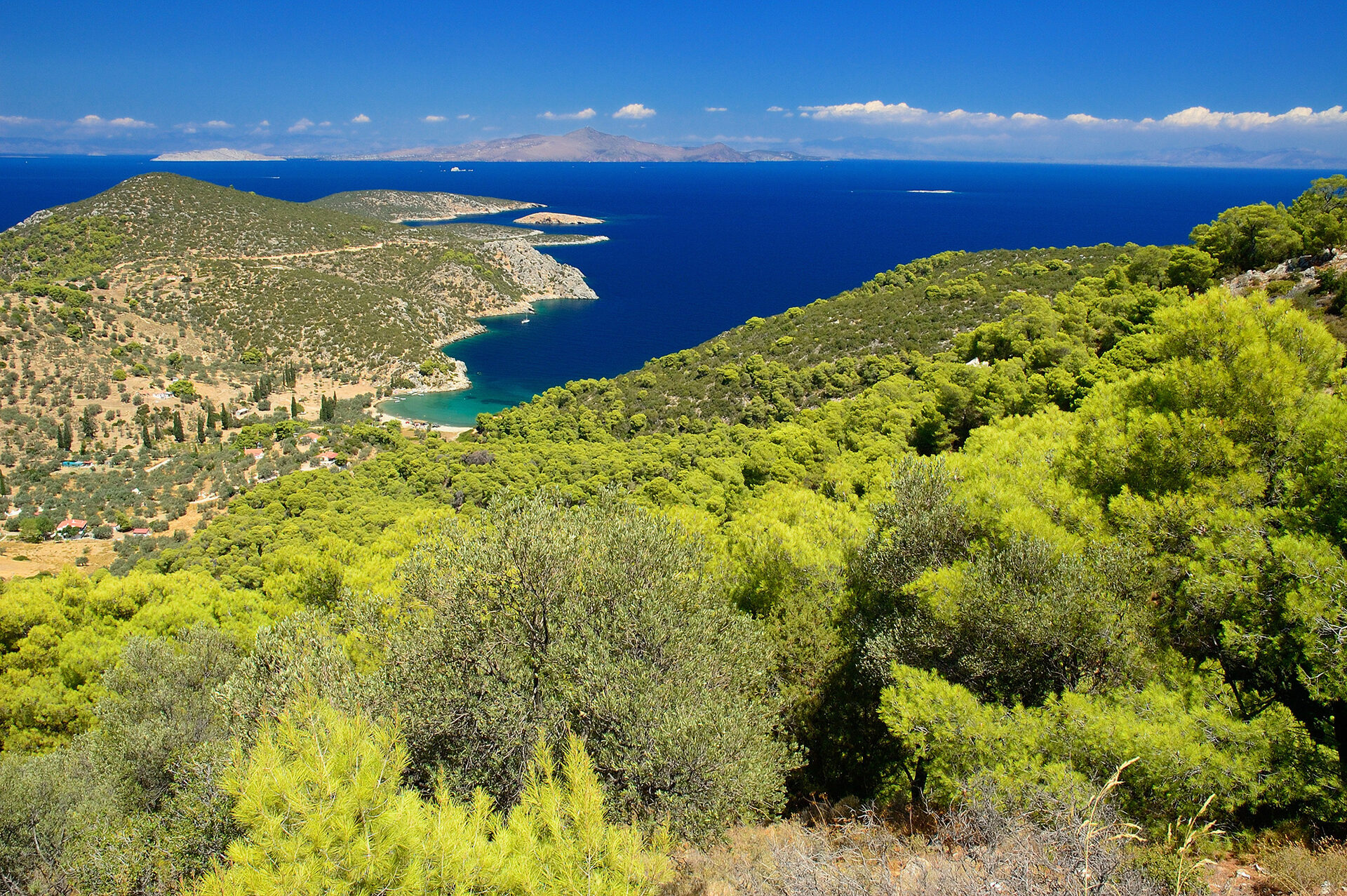 Poros : deux îles pour le prix d’une
