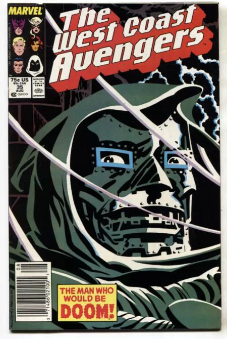 Couverture comics The West Coast Avengers