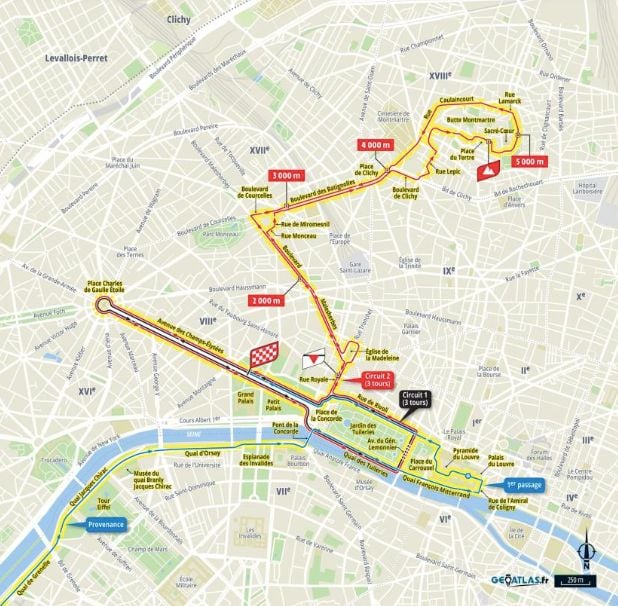 Le parcours de la 21e étape du Tour de France 2025