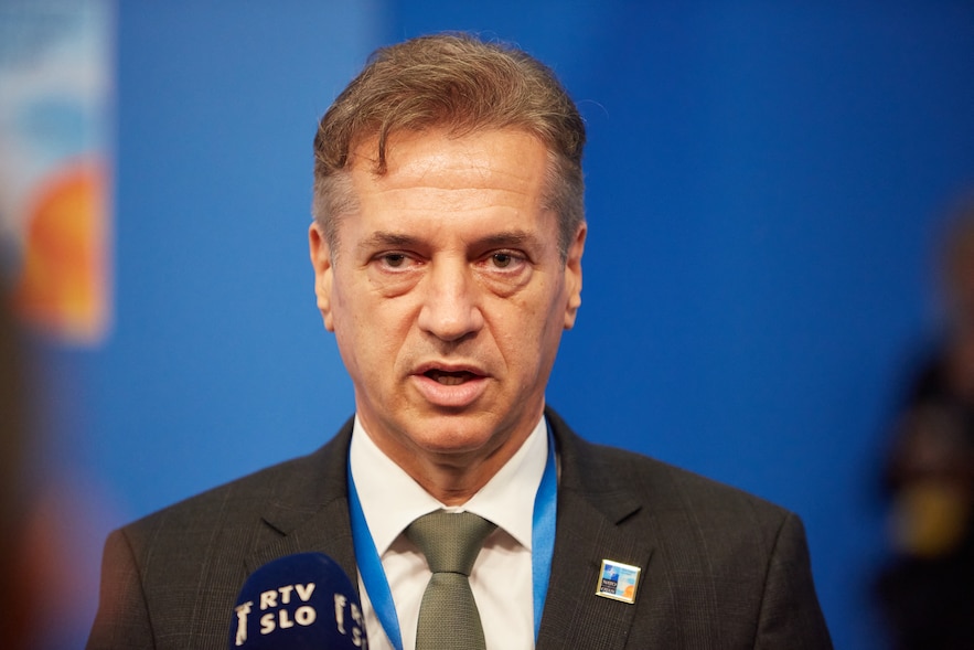 Le Premier ministre slovène Robert Golob, lors d'un sommet de l'Otan en juin 2025.