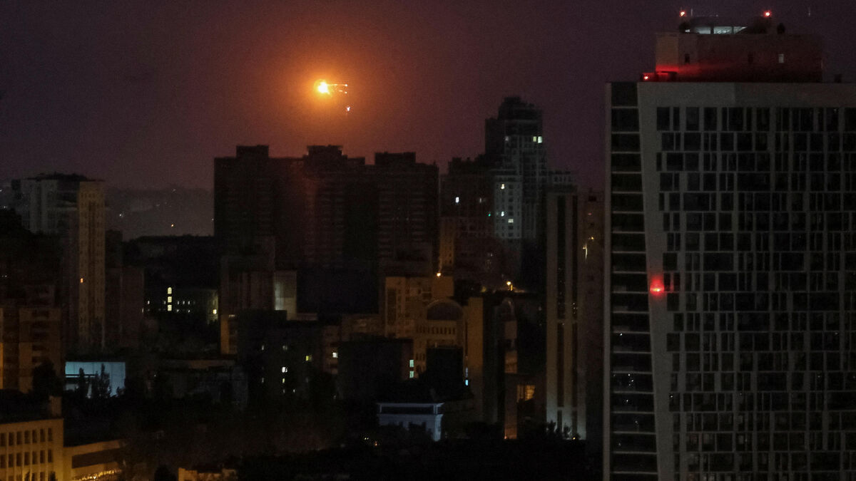 Ville de Kiev après les attaques russes