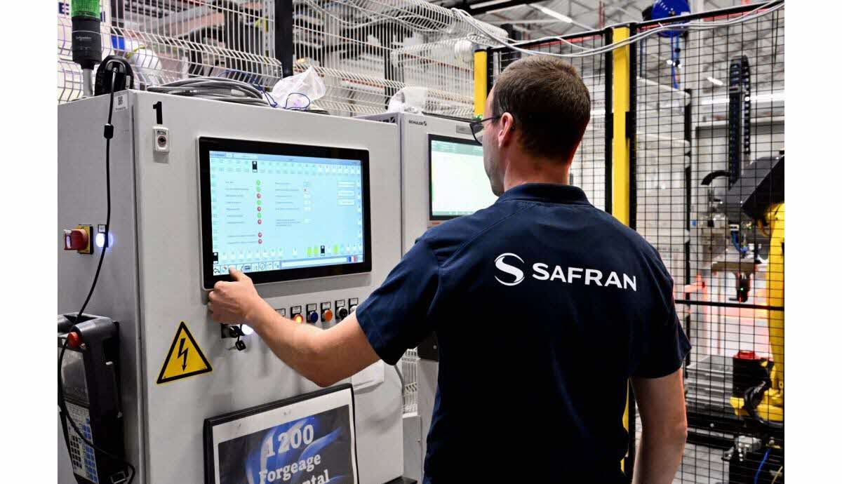 Usine Safran dans la région d'Ain
