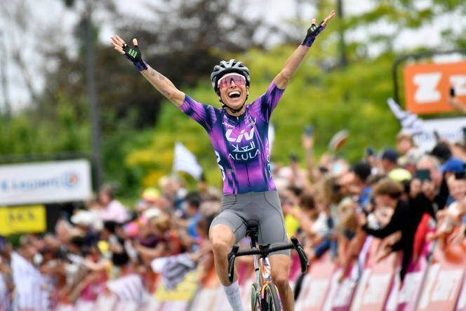 L’Espagnole Mavi Garcia a remporté la deuxième étape du Tour de France, dimanche 27 juillet, à Quimper.