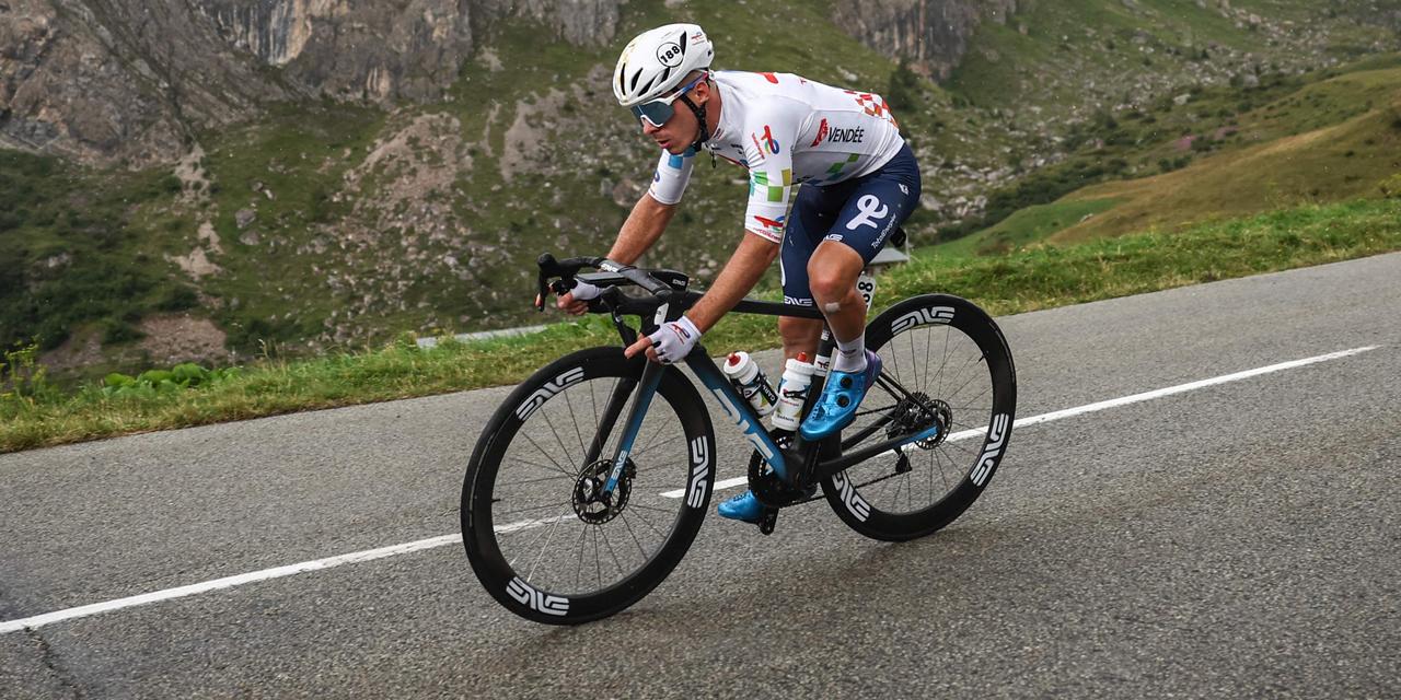Mattéo Vercher lors de l'étape 19 du Tour de France 2025