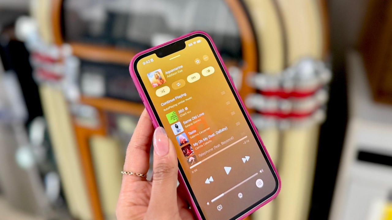 AutoMix dans Apple Music