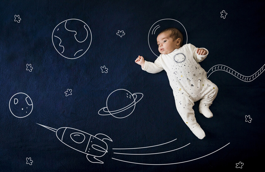 Que se passerait-il si un enfant naissait dans l'espace ?