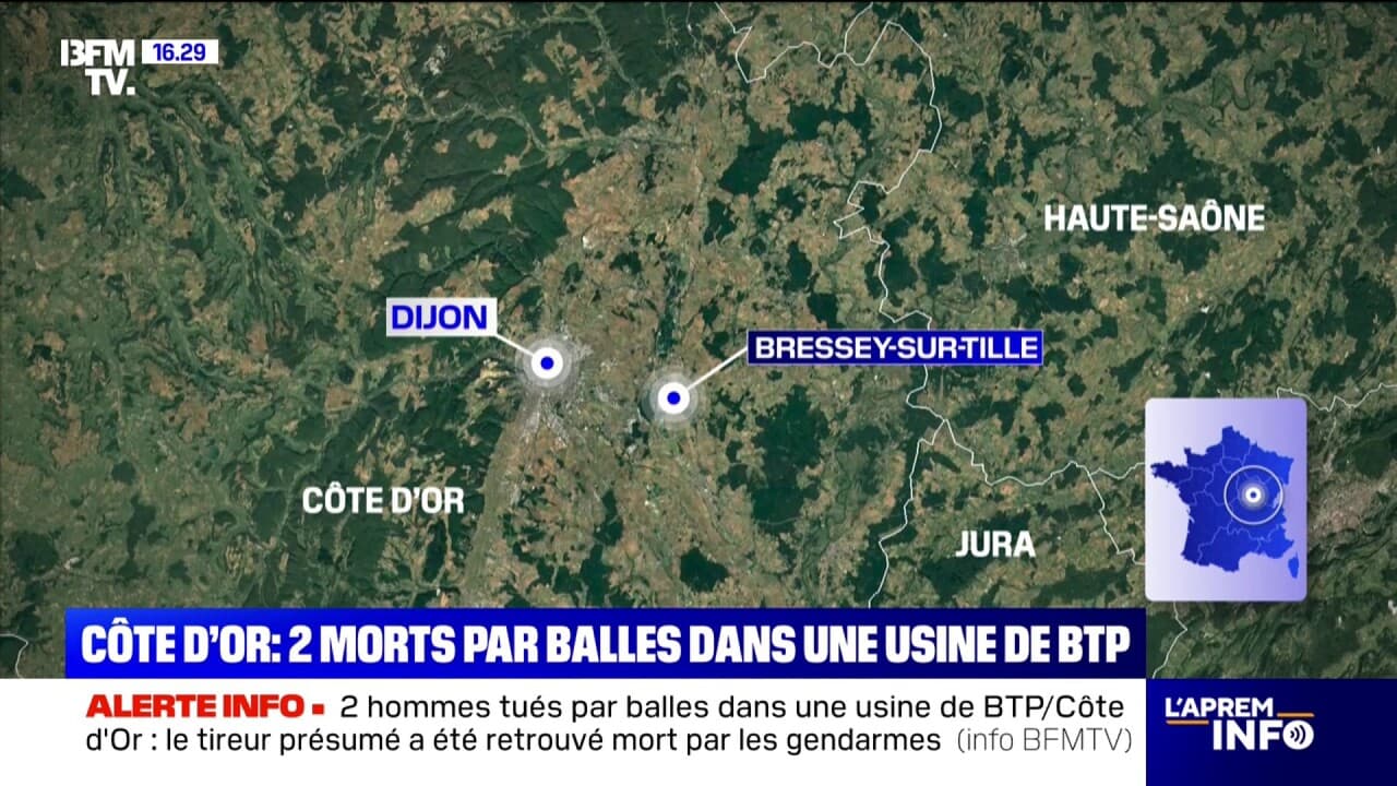 Usine de BTP en Côte d'Or où deux hommes ont été tués par balles