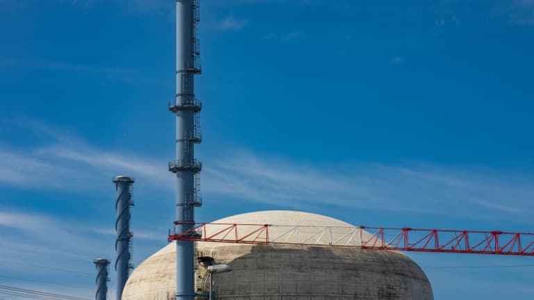 Photo du site de l'EPR de Flamanville