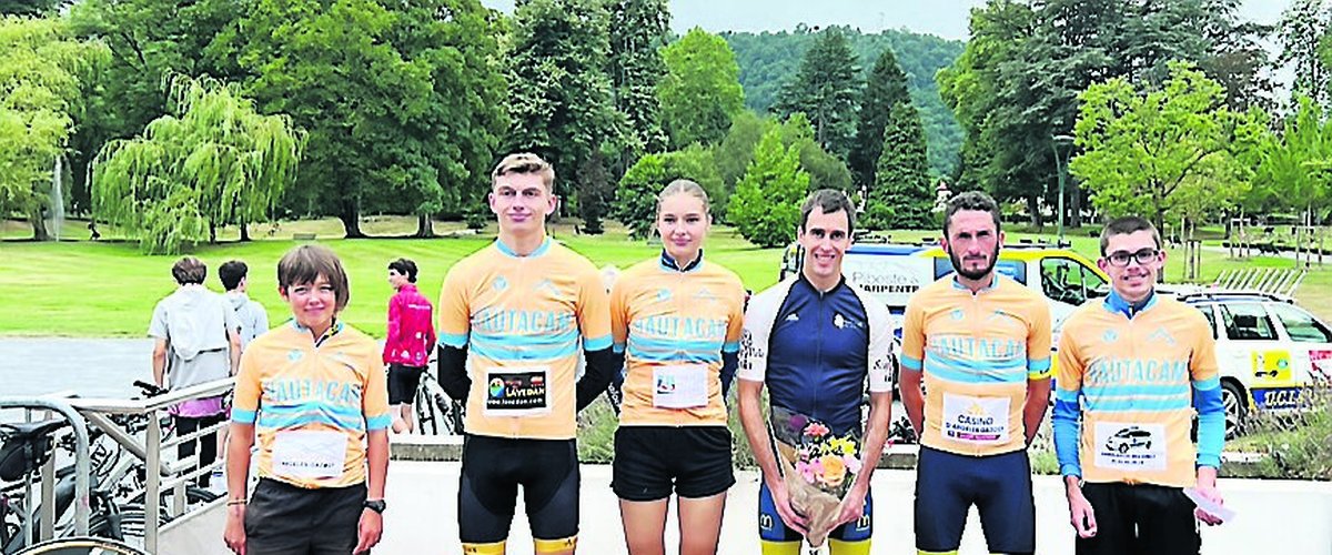 Montée du Hautacam lors de l'événement cycliste