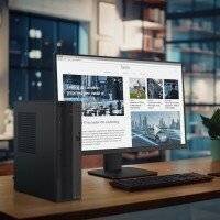 Ce PC de bureau sous Windows 11 est architecturé autour d'un processeur Intel Core i3 à i7, adossé à 64 Go de mémoire vive maxi.