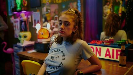 L'actrice Rachel Sennott dans le film 'Sam fait plus rire' de Ally Pankiw (2025). (JANICK LAURENT)