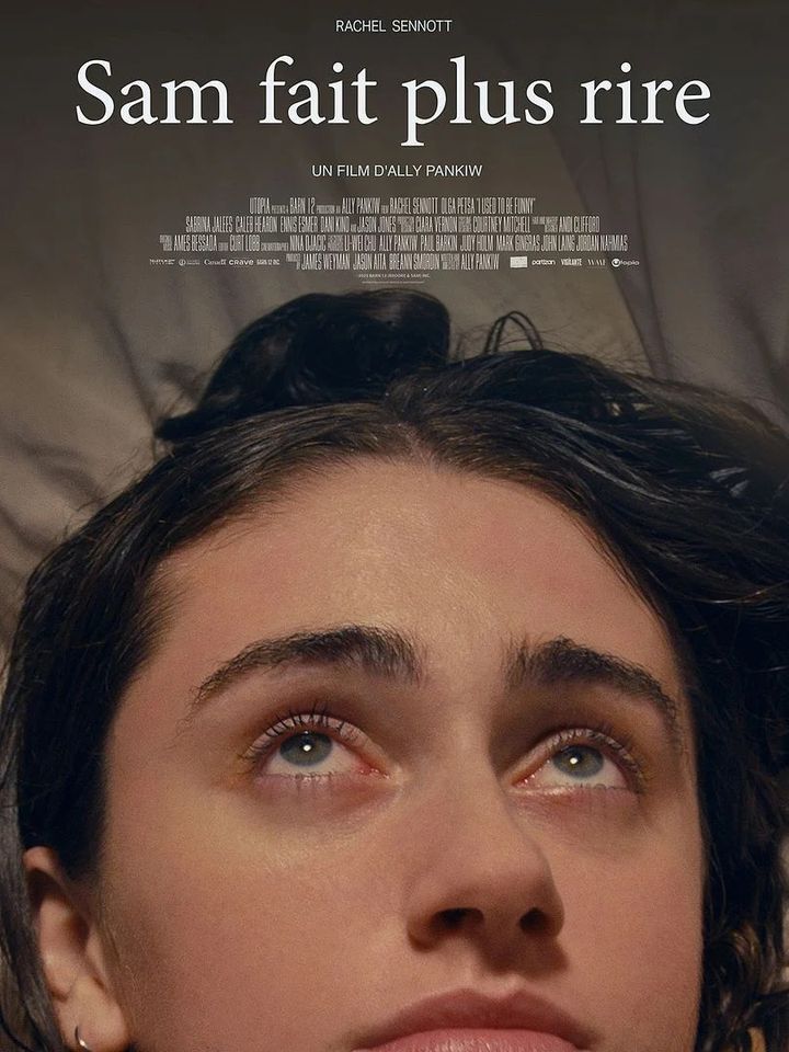 Affiche du film 'Sam fait plus rire' d'Ally Pankiw (2025). (WAYNA PITCH)