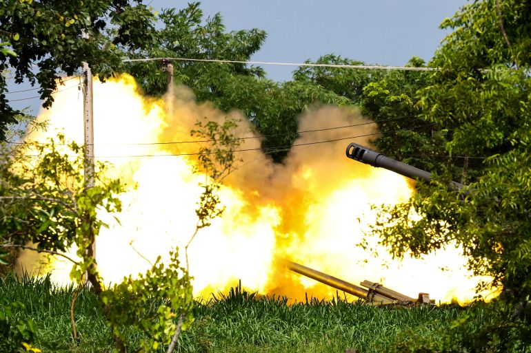 Unité militaire thaïlandaise en action