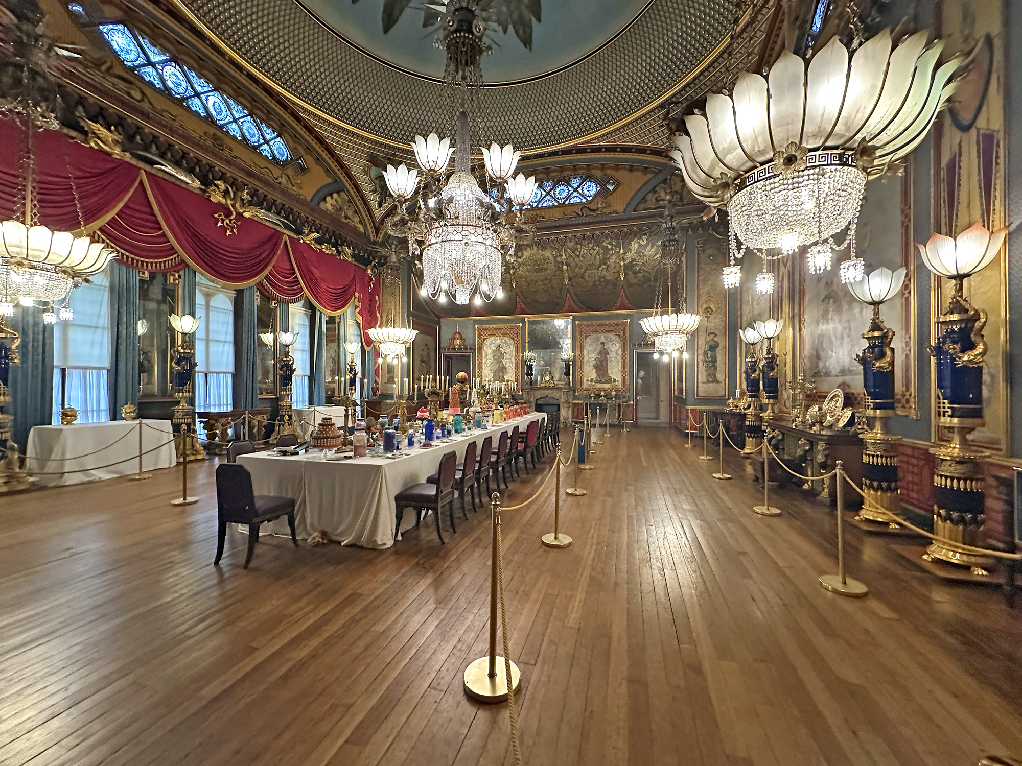 Pavillon royal de Brighton - salle de banquet