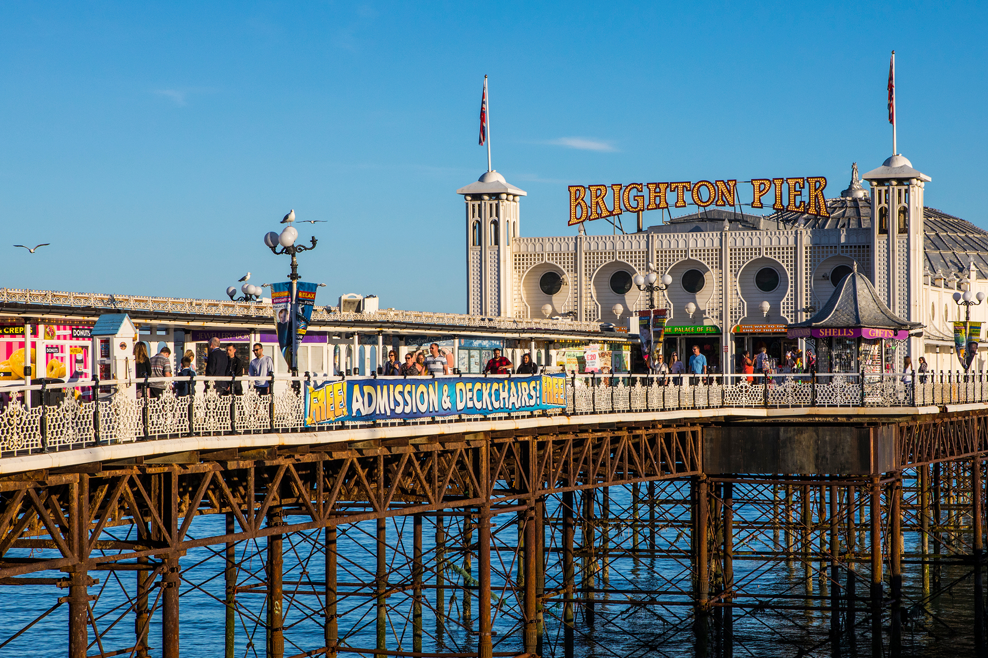 Le front de mer, de Brighton à Hove