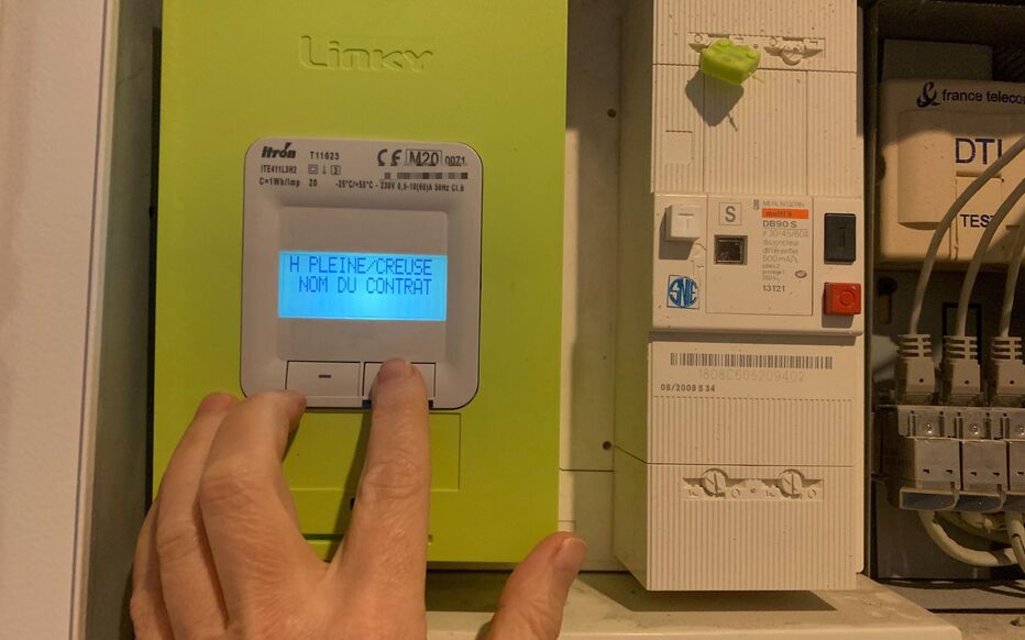 Installation des compteurs Linky, Enedis estime que près de 25 % des ménages utilisent encore des anciens compteurs. LP/Aurélie Audureau