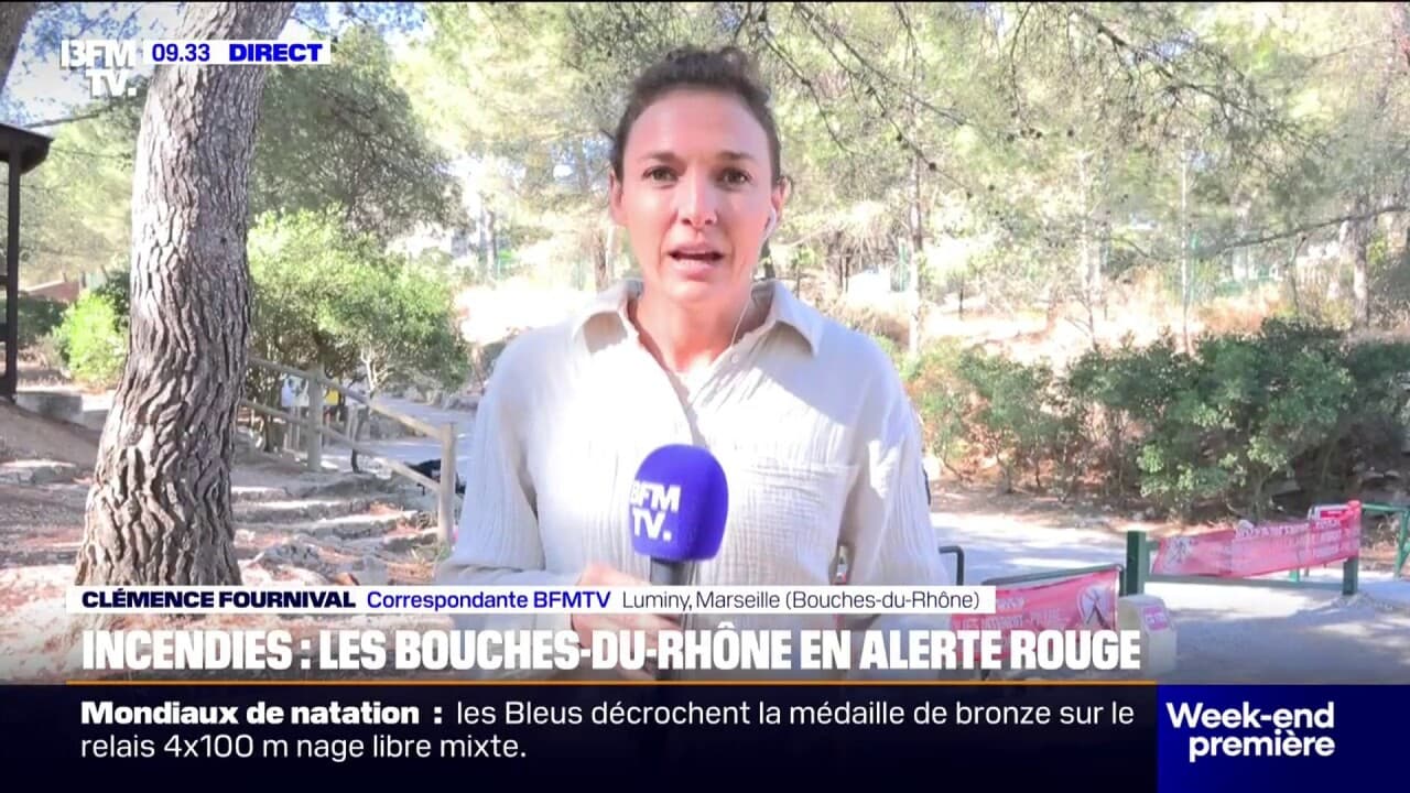 Incendie dans les Bouches-du-Rhône, département en vigilance rouge