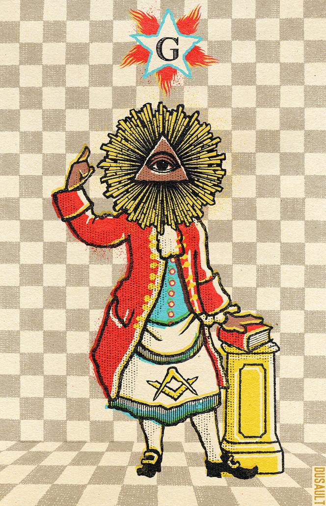 Illustration du Chevalier de Saint-George