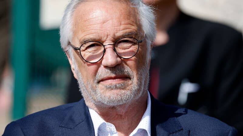 François Rebsamen, à Dijon, le 28 mars 2022.