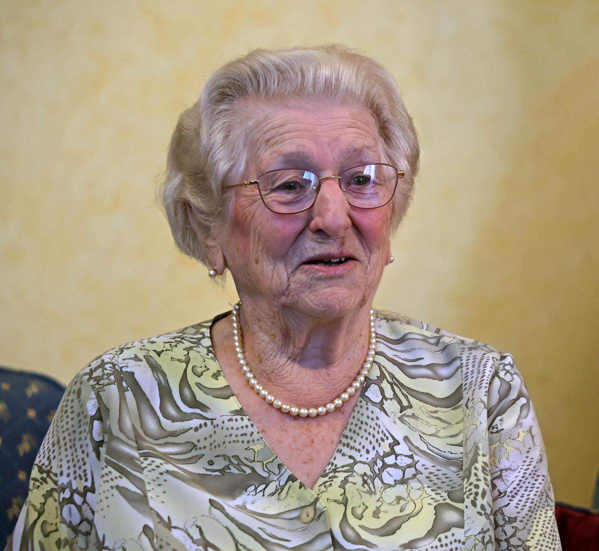 Marie-Antoinette Pontneau, la mère de Bernard Pontneau.