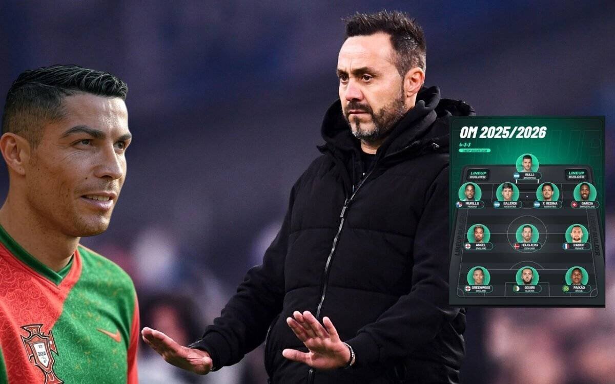 Cristiano Ronaldo et Roberto De Zerbi