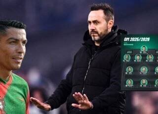 Cristiano Ronaldo et Roberto De Zerbi