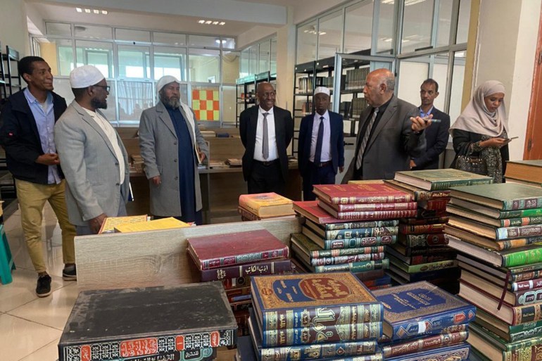 Bureau d'Al Jazeera à Addis-Abeba en visite chez le président du Conseil des affaires islamiques d'Éthiopie