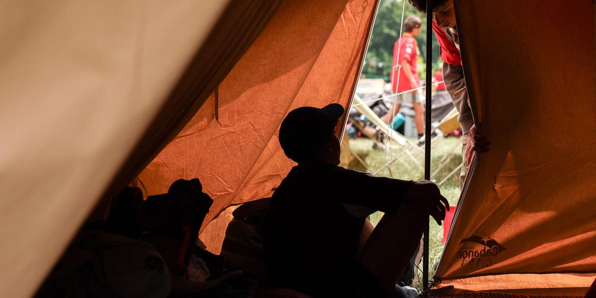 Camp scout au château d’Arlay dans le Jura