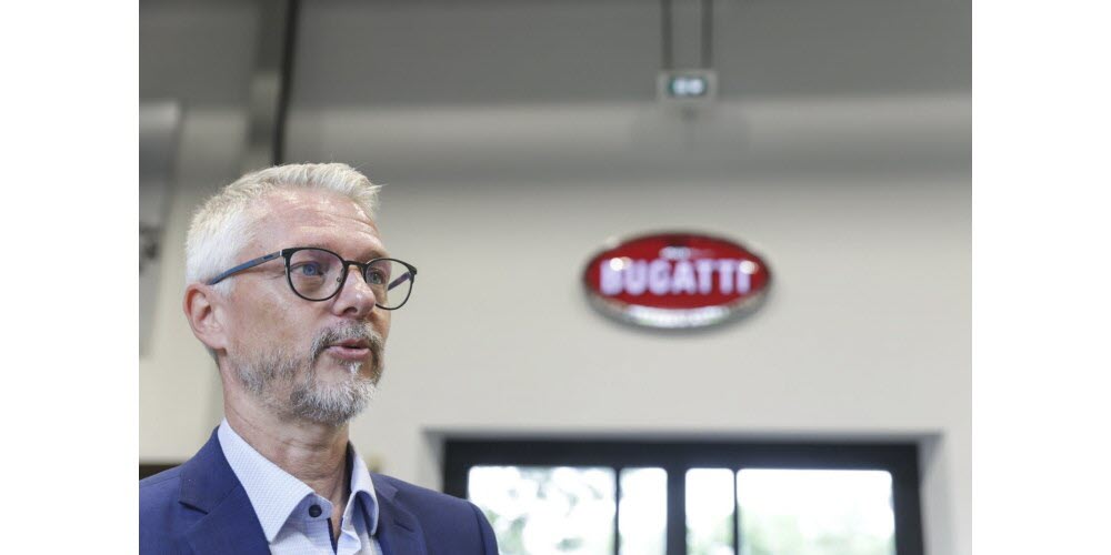 Frédéric Daul, directeur des opérations de l'usine Bugatti. Photo Thomas Toussaint