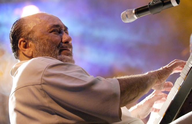 Eddie Palmieri lors d’un concert à Porto Rico le 7 avril 2005.
