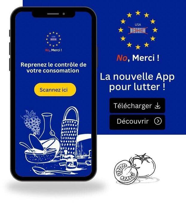 Scannage de code-barres avec l'application No Merci