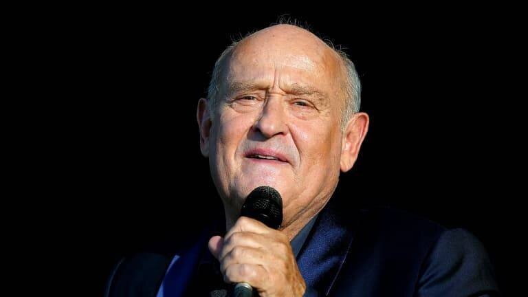 Le chanteur Michel Jonasz en concert à la Foire de Châlons-en-Champagne, le 4 septembre 2023