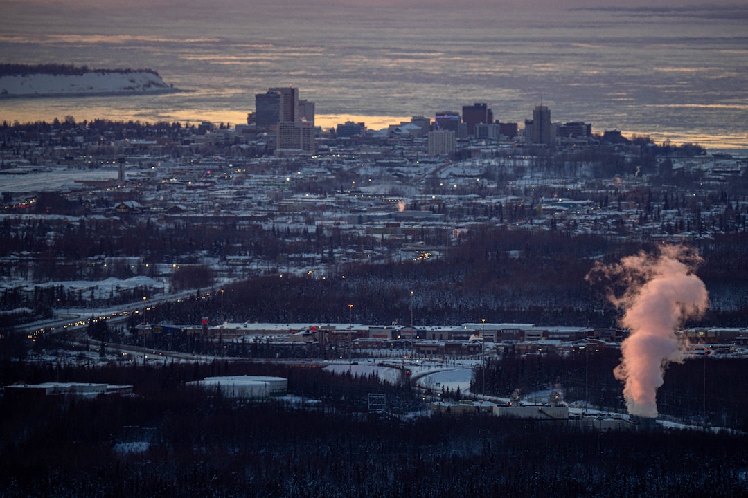 Vue d'Anchorage