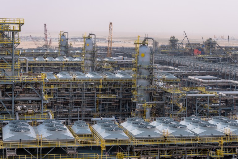 Production pétrolière en Arabie Saoudite