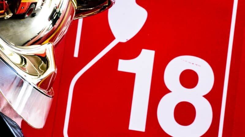 Pompier en intervention — photo d'illustration