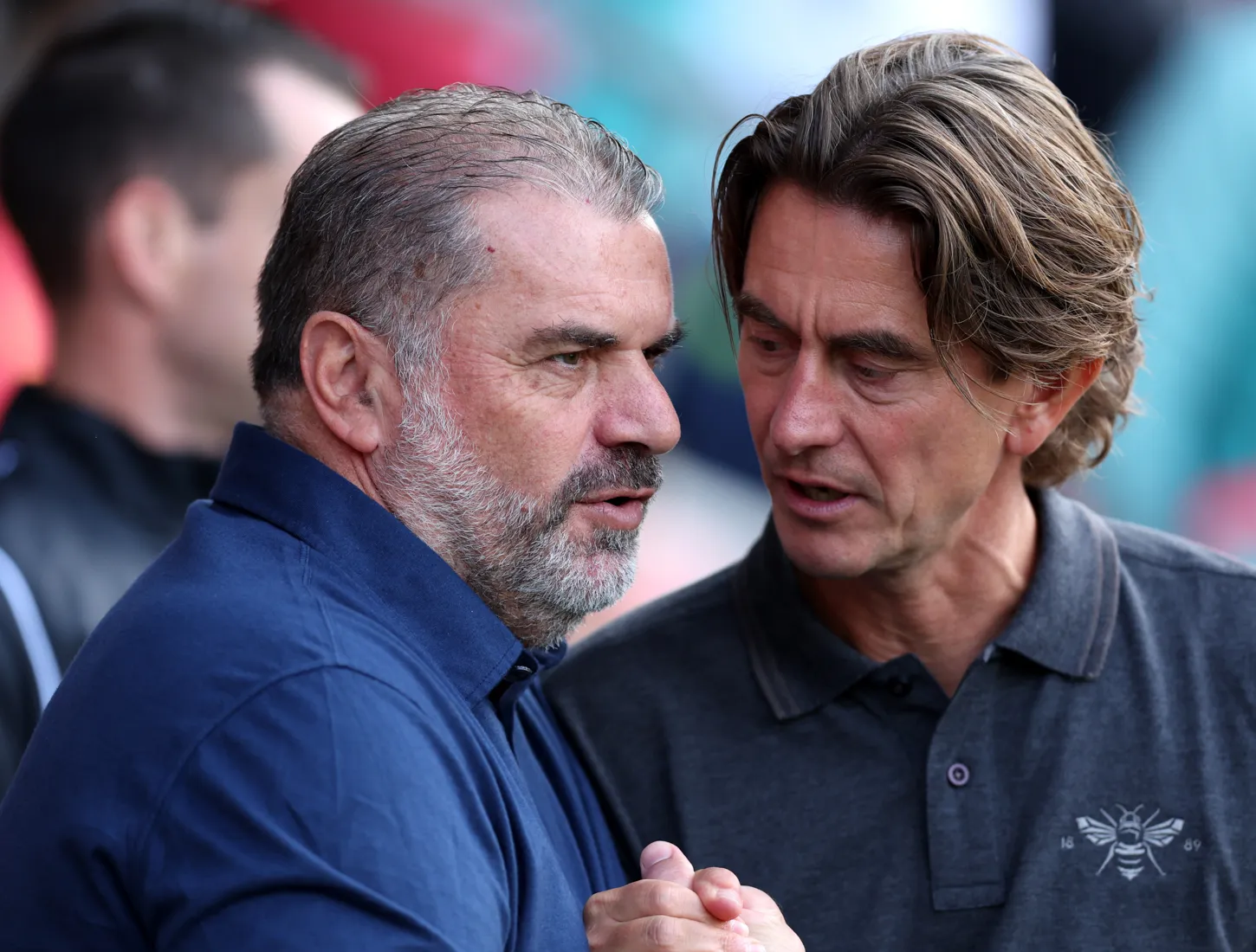 Ange Postecoglou et celui qui lui a volé sa place.