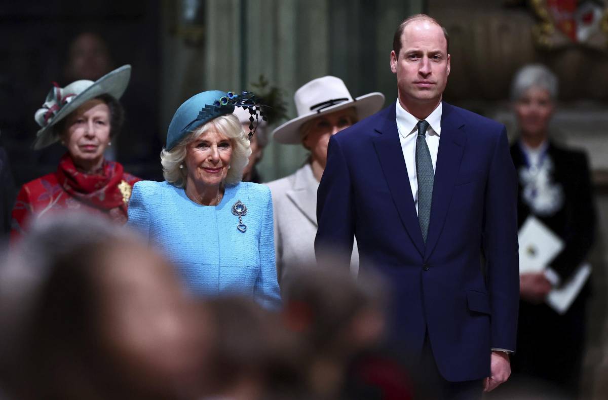 Camilla et le prince William lors d'un événement