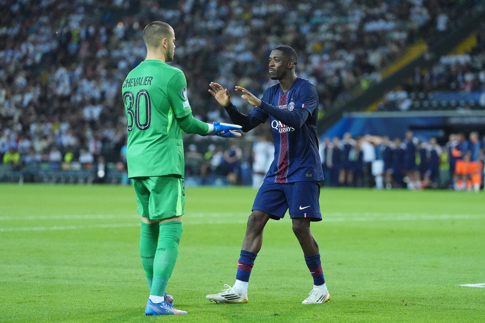 Affiche Nantes PSG supporters et joueurs