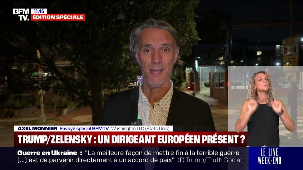 Trump et Zelensky à Washington lors d'une rencontre