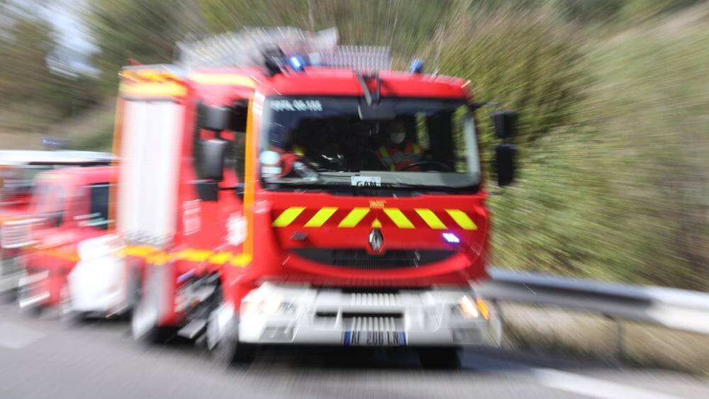 Secours et gendarmes sur place lors d'une intervention en deltaplane