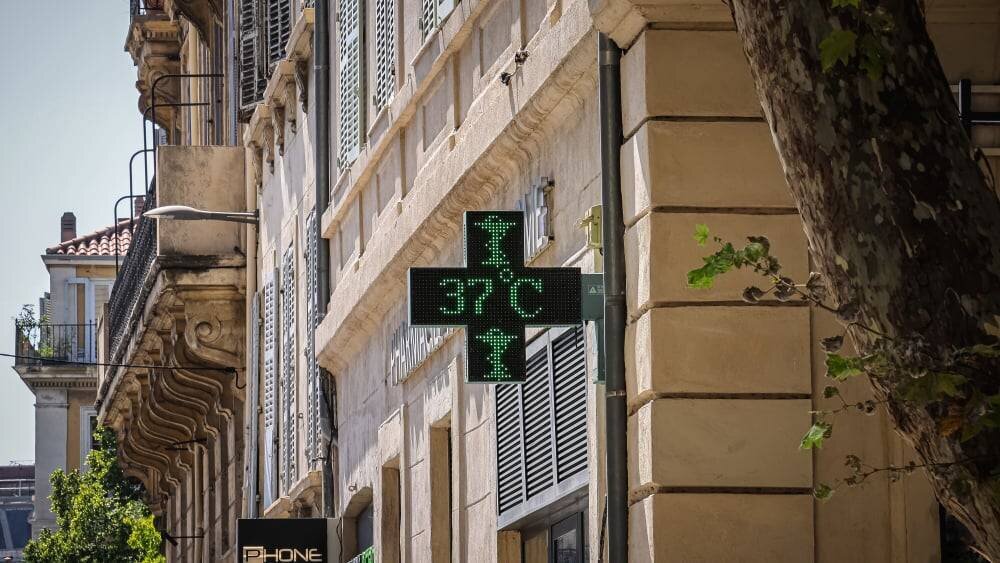 Illustration de la canicule et des températures élevées